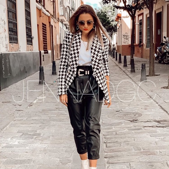 LAST ONE Zara Tweed Jacket Gold Buttons NWT - Picture 9 of 16